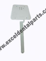 Headrest Assy Double Articulating Push Button (Flat Trapezoid)