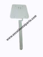 Headrest Assy Double Articulating Push Button (Flat Trapezoid)
