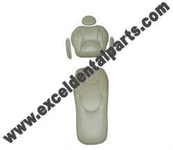 Upholstery Set with Articulating Headrest; Ultraleather; Pelton & Crane® Spirit 3001 & 3003