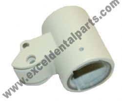 Post Knuckle Assy; Light Gray; Pelton & Crane LFII Track Light