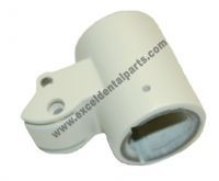 Post Knuckle Assy; Light Gray; Pelton & Crane LFII Track Light