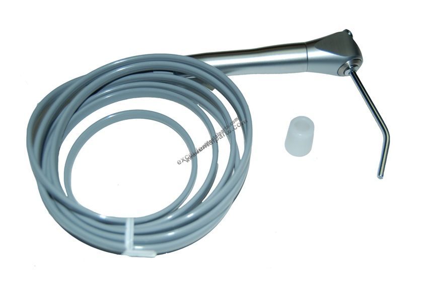 DCI 3369 Push Ring Air/Water Autoclavable Syringe w/ 7' Straight Gray Tubing