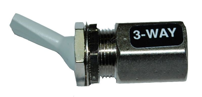 Toggle Valve 3 way 90 degree - Pelton & Crane®